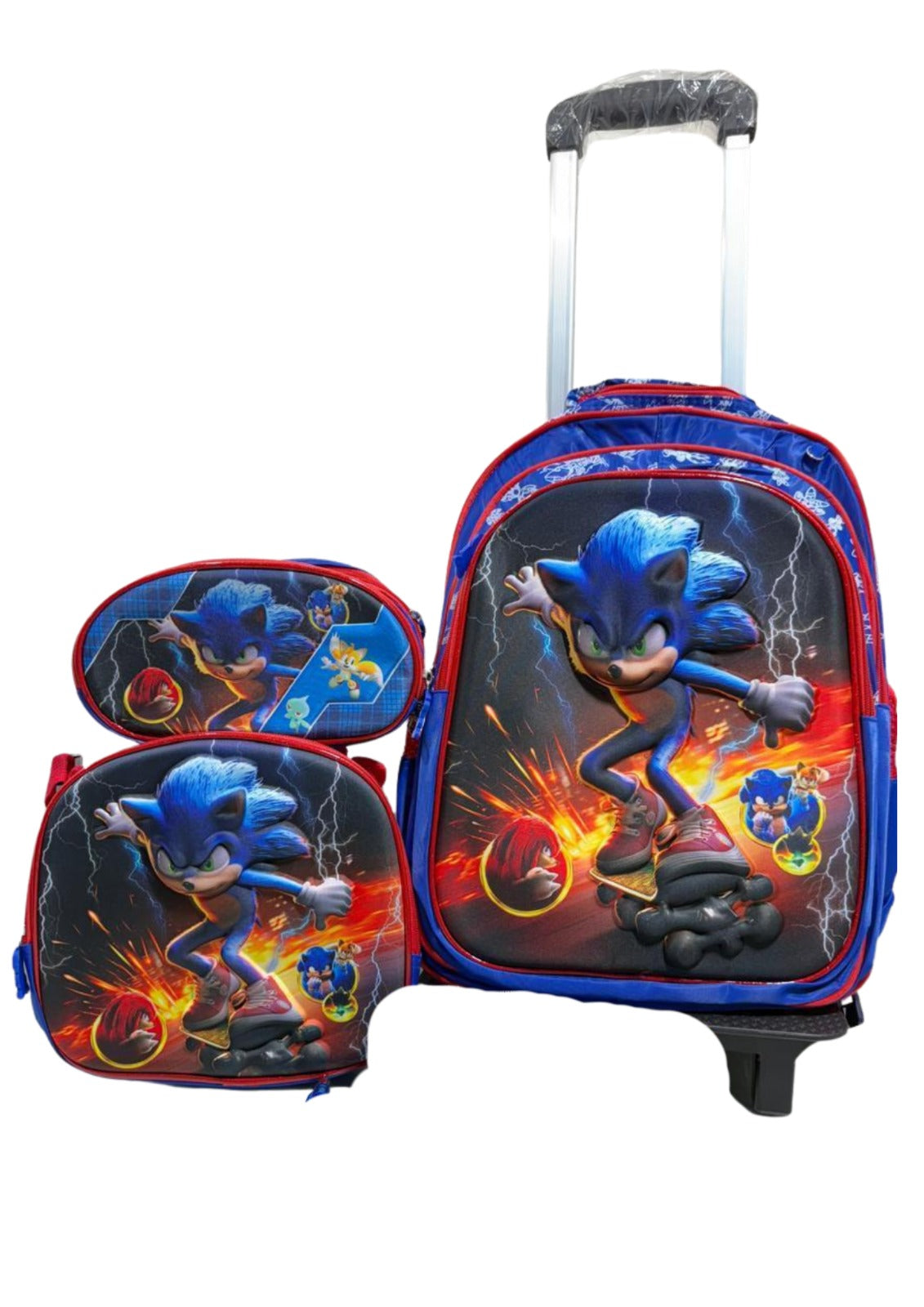Morral Escolar Sonic Patineta