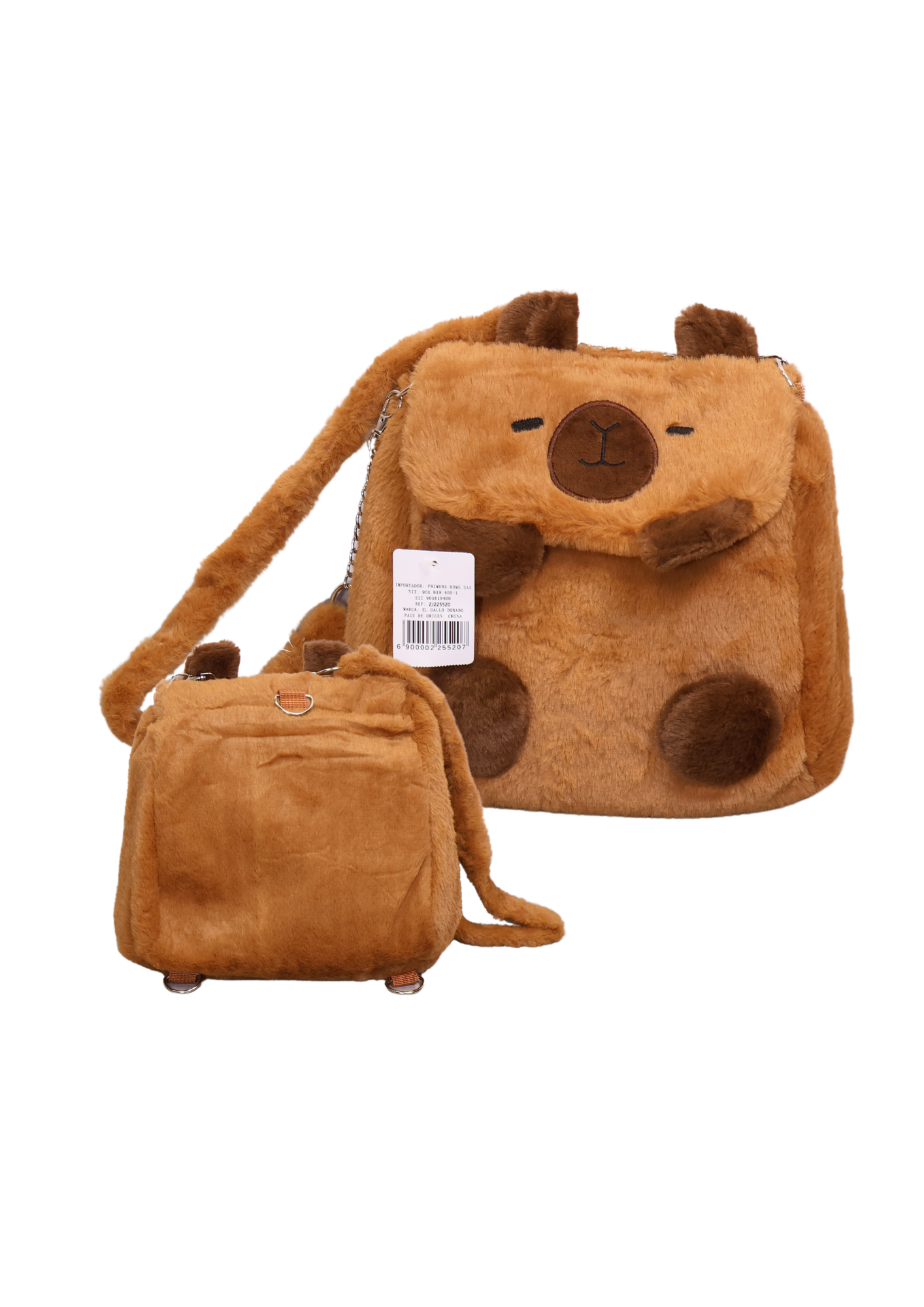 Mochila Capybara en Peluche