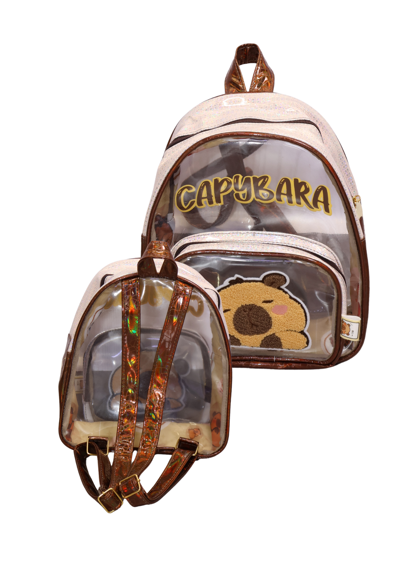Morral Transparente Capybara