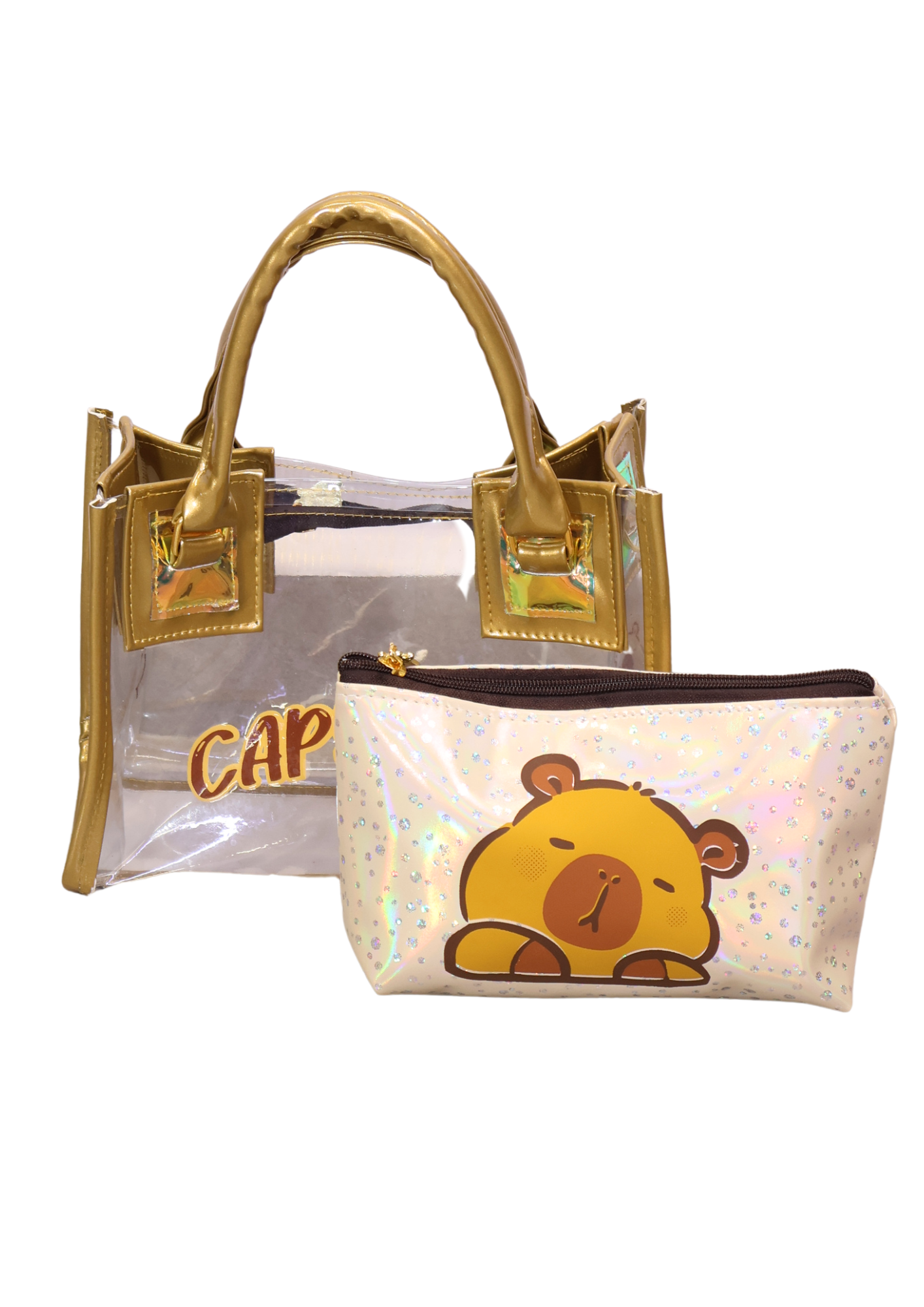 Cartera Transparente Capybara