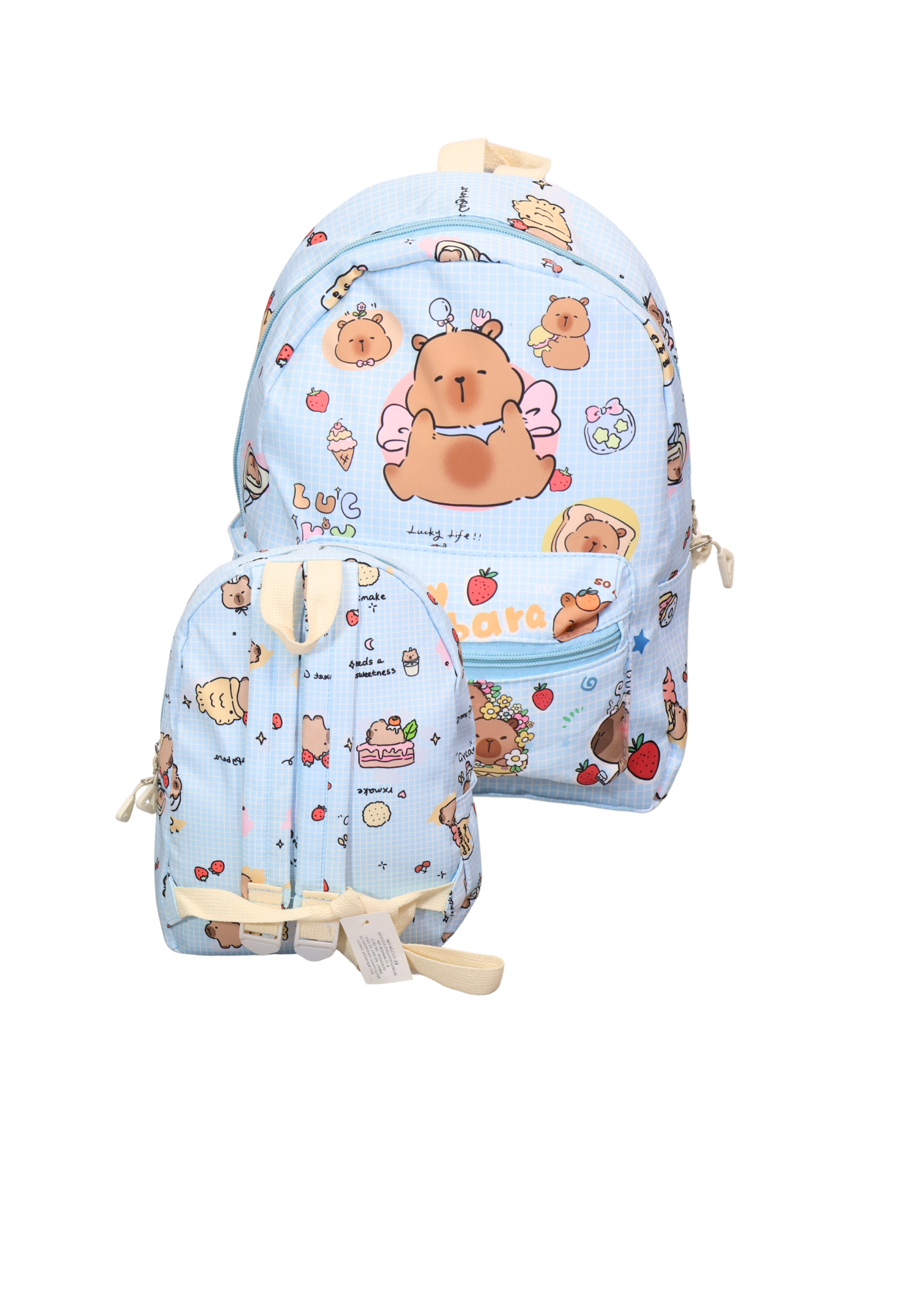 Morral Infantil Capybara + Monedero Estilo 2