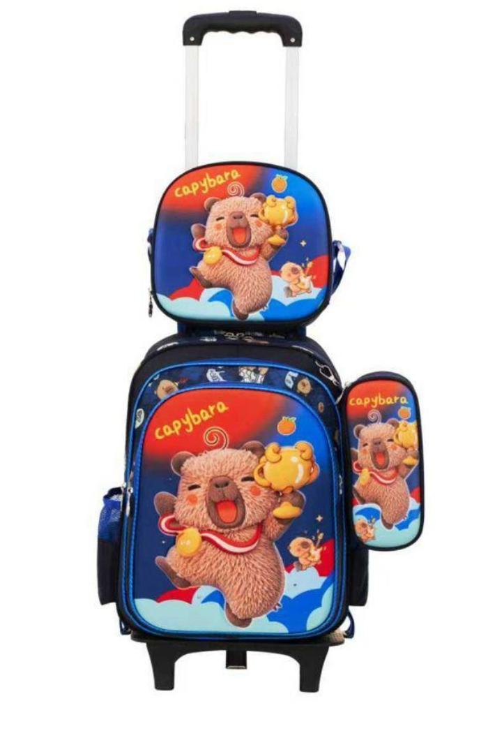 Morral Escolar Capybara Campeón