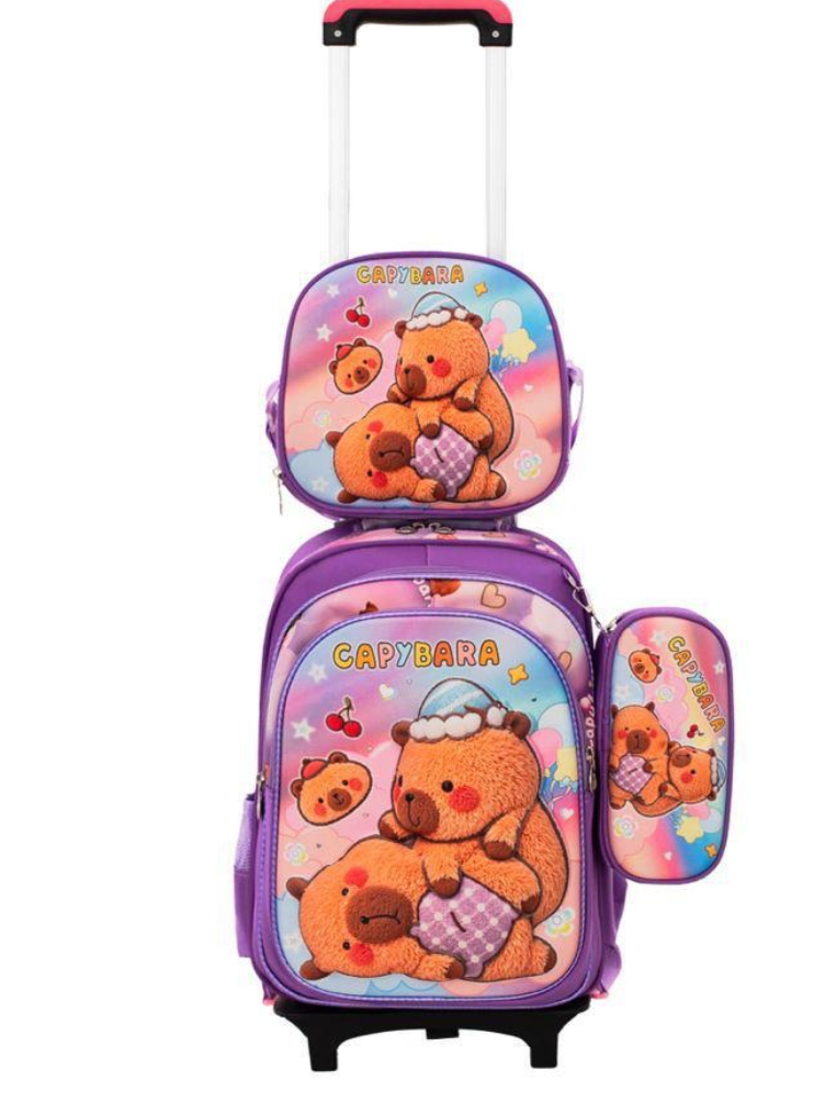 Morral Escolar Capybara Soñador