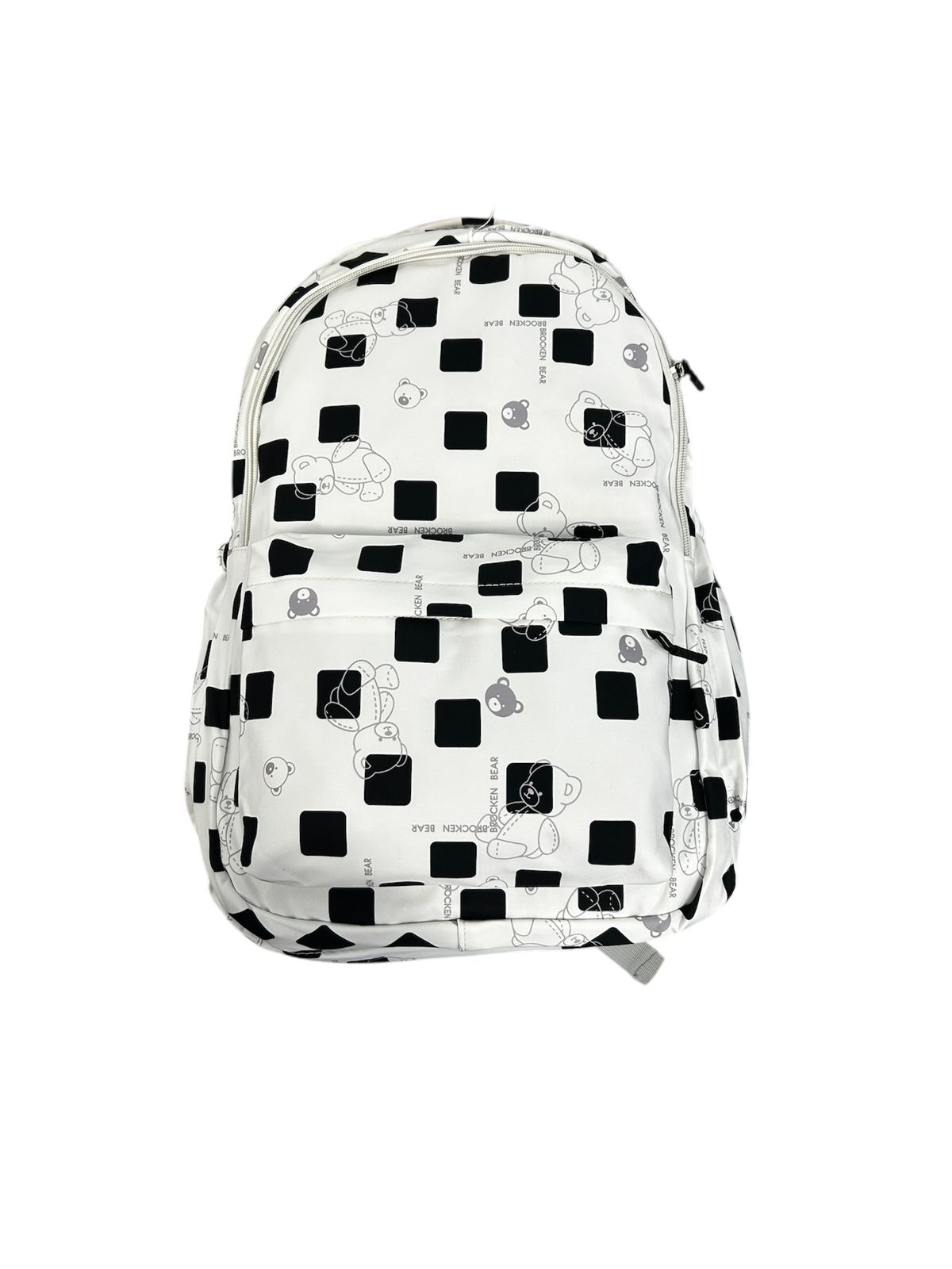 Morral Escolar Osos Negro