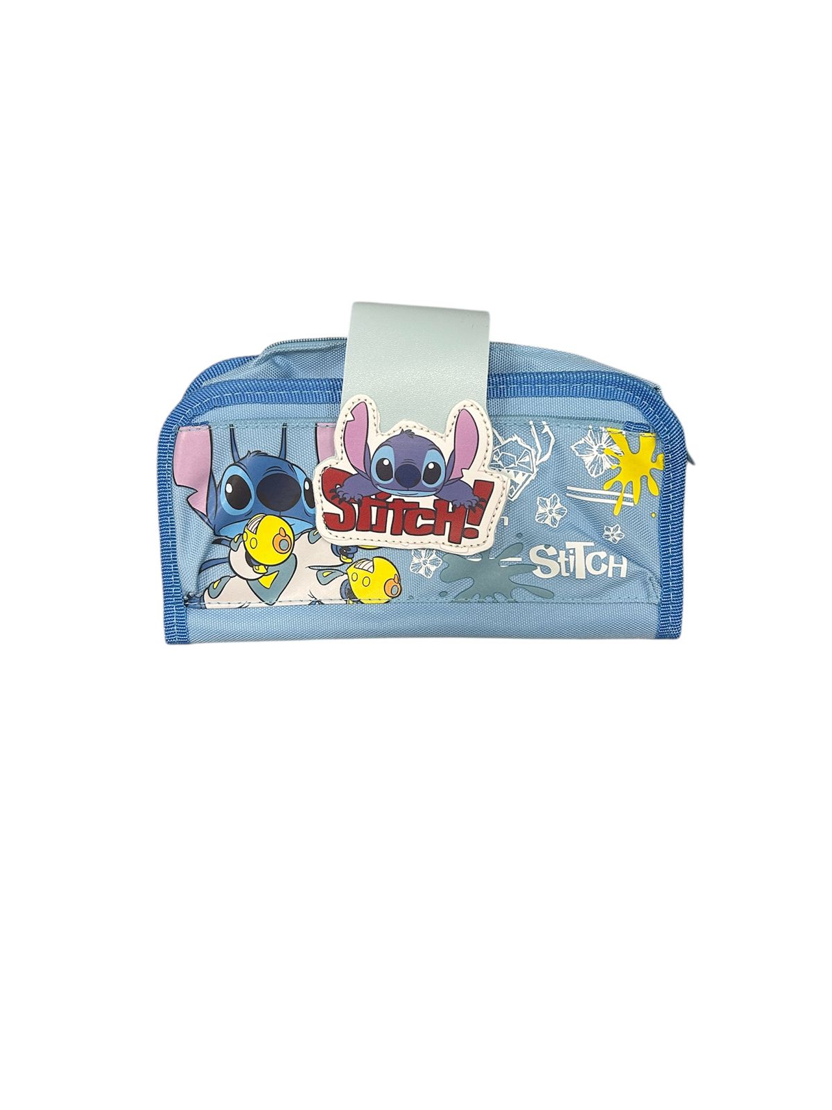 Cartuchera Escolar Stitch Velcro
