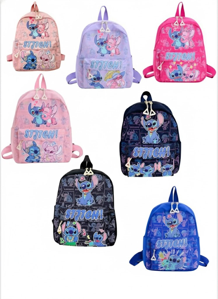 Morral Escolar Impermeable Stitch