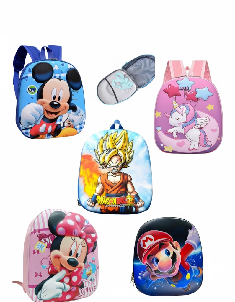 Morral Escolar Dibujitos