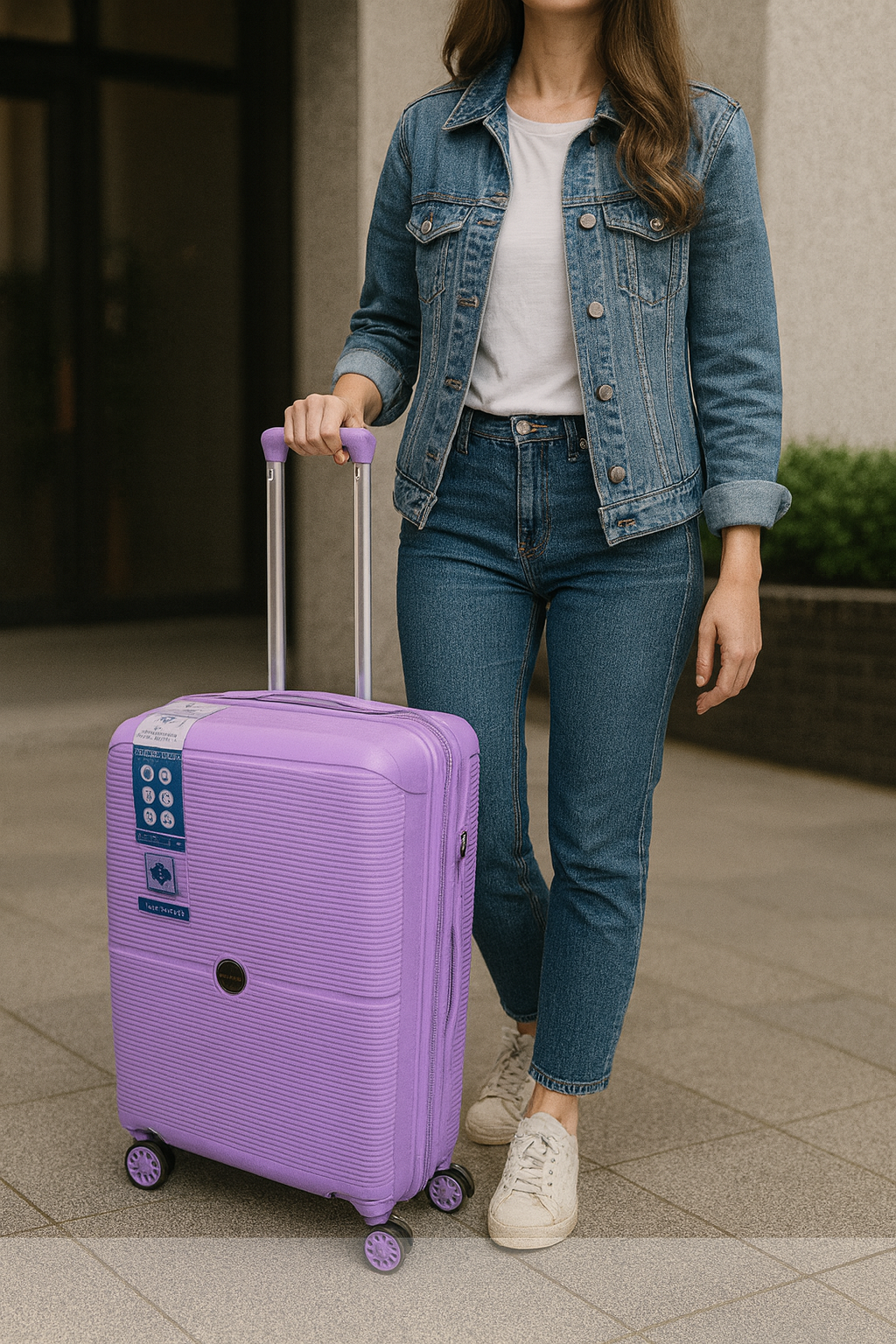 Maleta Rígida de Polipropileno – Resistencia y Estilo en Cada Viaje