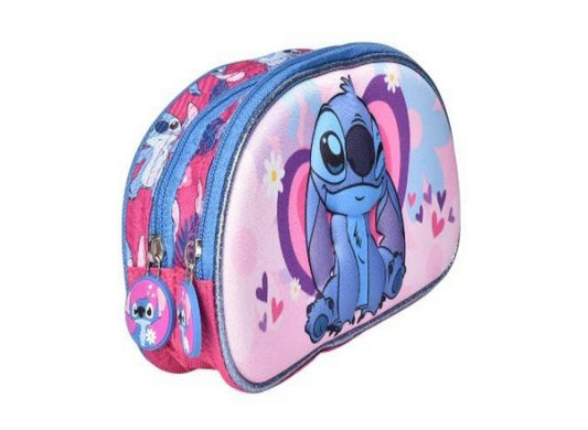Cartuchera Escolar Stitch Corazón