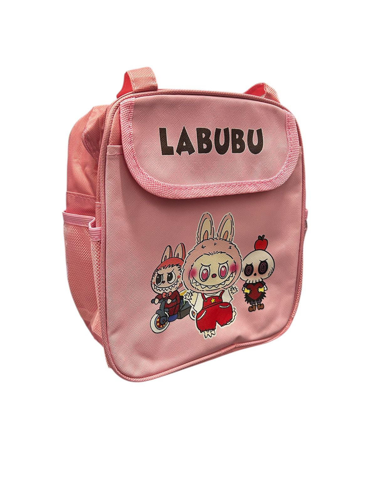 Lonchera Escolar Labubu Rosa