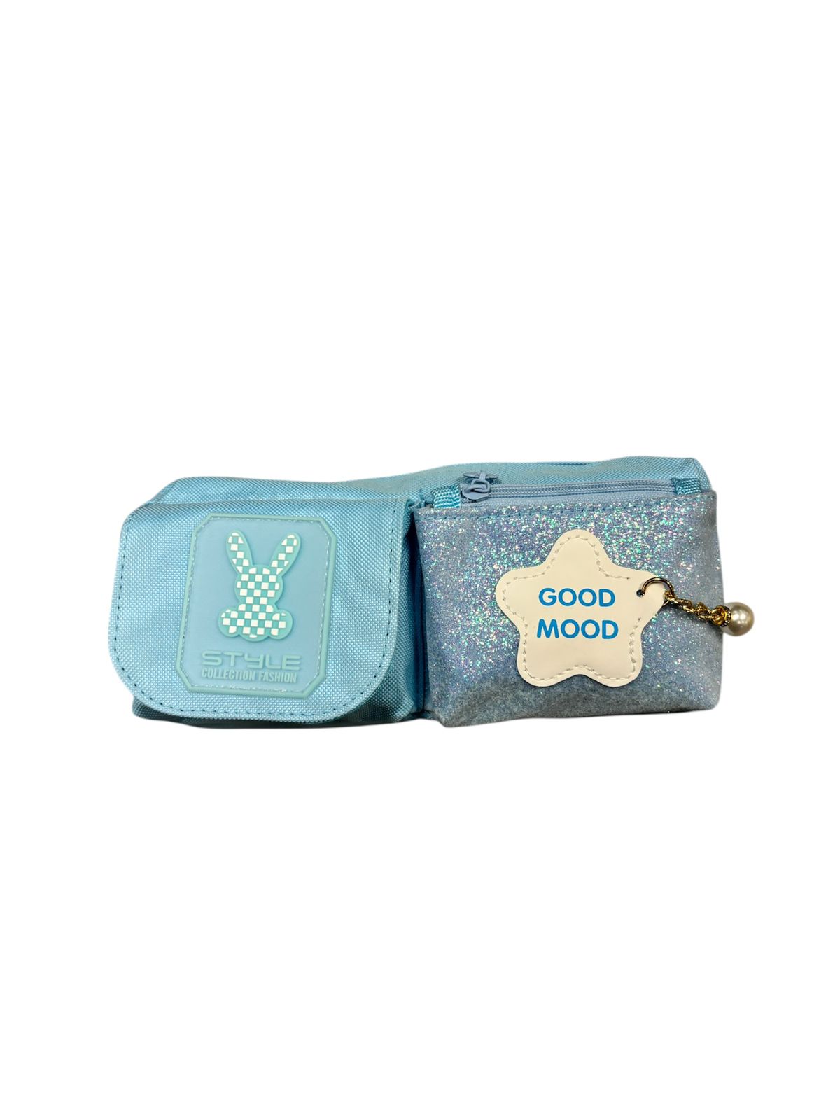 Cartuchera Escolar Good Mood Azul