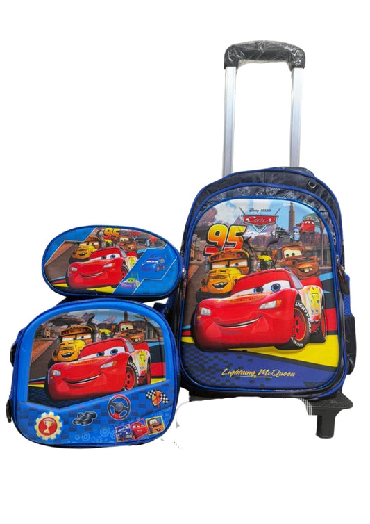 Morral Escolar Cars Y Amigos