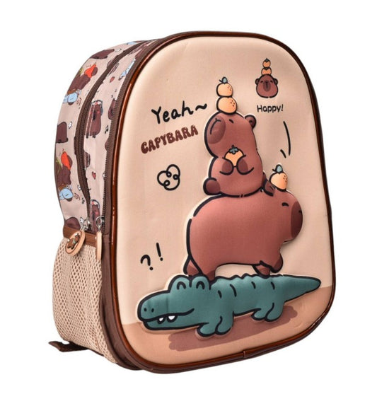 Morral Escolar Capybara Pequeño