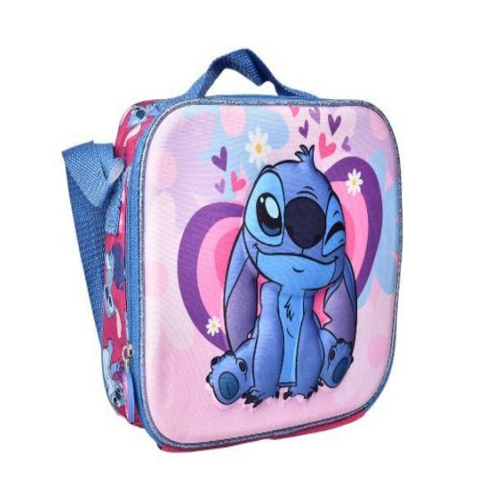 Lonchera Escolar Stitch Corazón