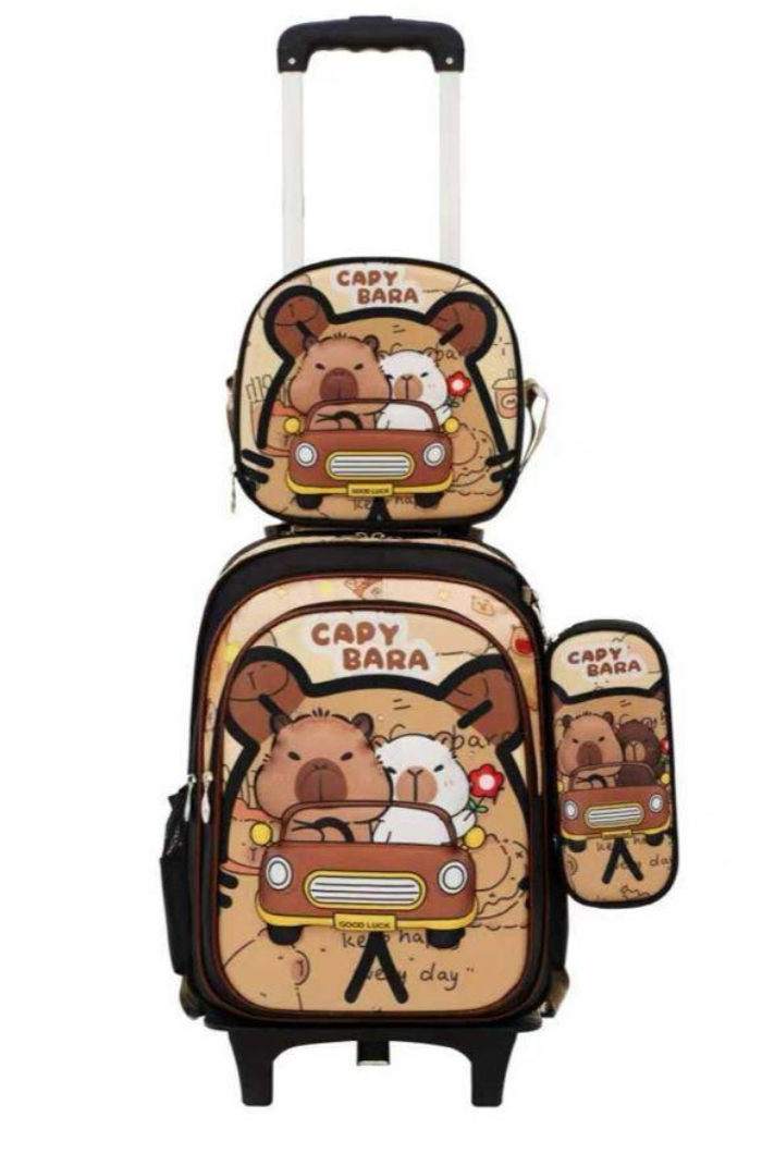 Morral Escolar Capybara Auto