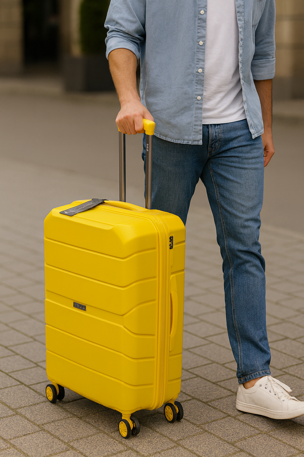 Maleta Rígida de Polipropileno – Resistencia y Estilo en Cada Viaje