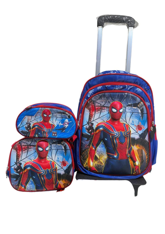 Morral Escolar Spiderman Telaraña