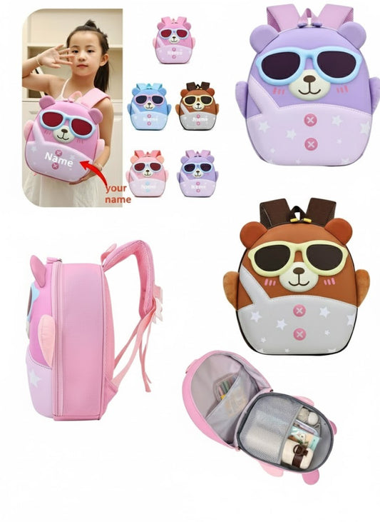 Morral Escolar Oso Gafas